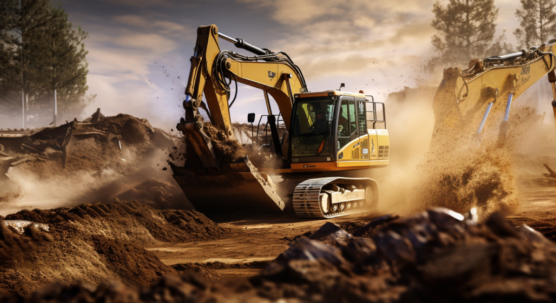 Mechanical Excavation on the Job Site